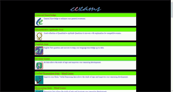 Desktop Screenshot of m.cexams.com